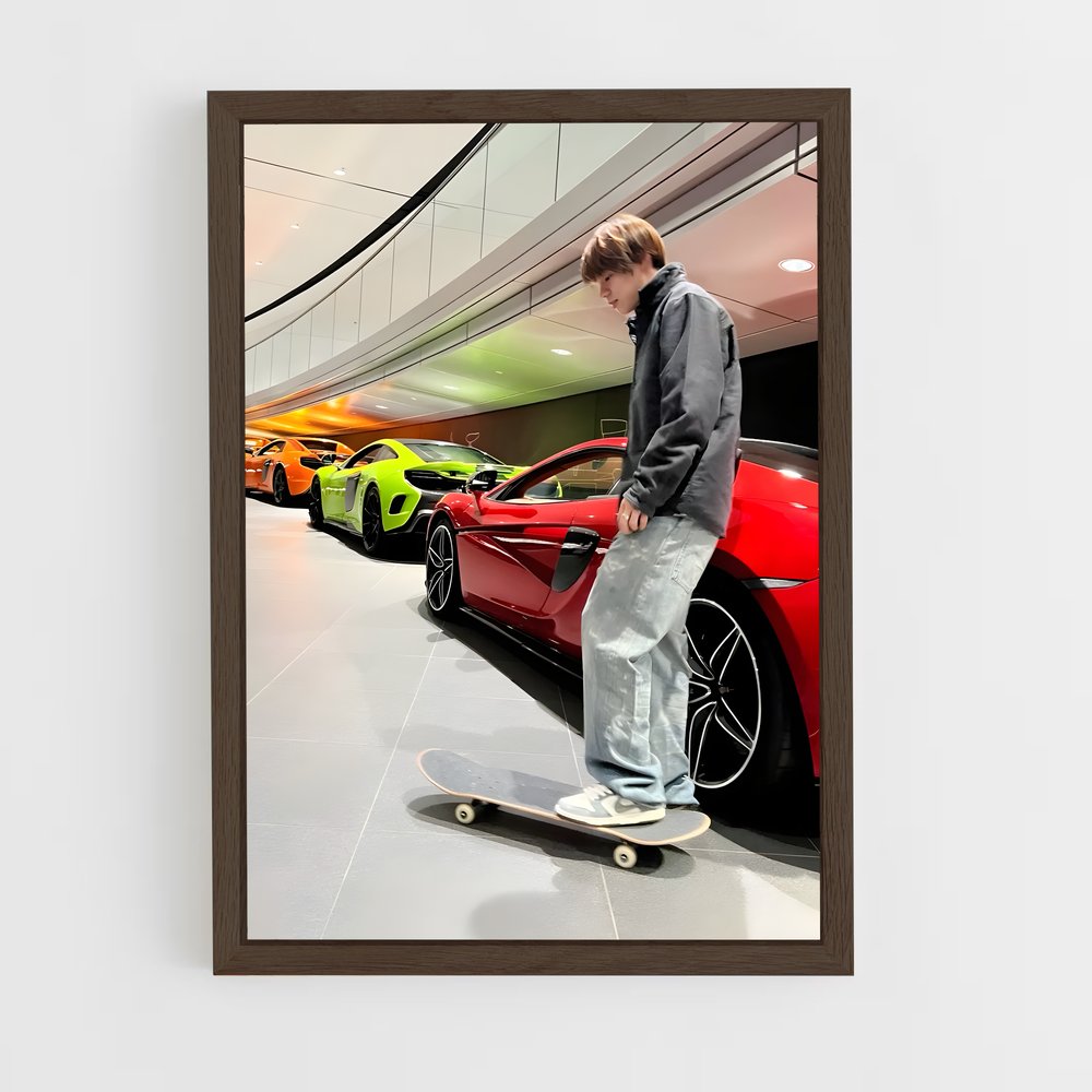Poster Skate Life – affiche Skateboard (vue 5)